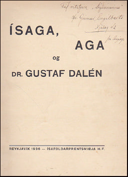 Ísaga, Aga og Dr. Gustaf Dalén # 34870