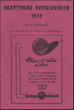 Skattskrá Reykjavíkur 1945 # 34931