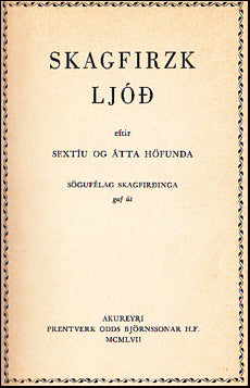 Skagfirzk ljóð # 76368