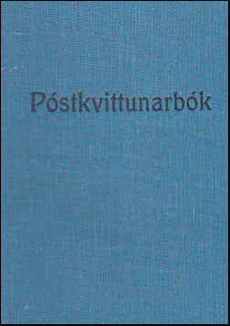 Póstkvittunarbók # 82731