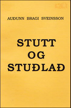 Stutt og stuðlað # 35424