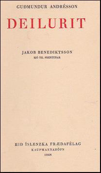 Deilurit eftir Guðmund Andrésson # 35628