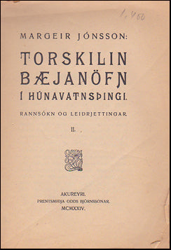 Torskilin bæjarnöfn í Húnavatnsþingi # 60238