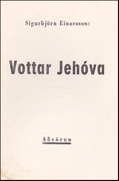 Vottar Jehóva. Aðvörun. # 59045