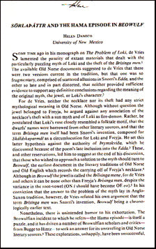 Sörlaþáttr and the Hama episode in Beowulf # 36579
