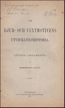 Djur- och växtmotivenes utvecklijgshistoria # 36717