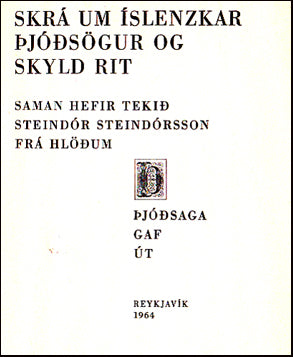 Skrá um íslenskar þjóðsögur og skyld rit # 36796