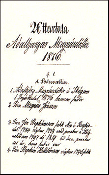 Ættartala Aðalbjargar Magnúsdóttir 1876 # 36833