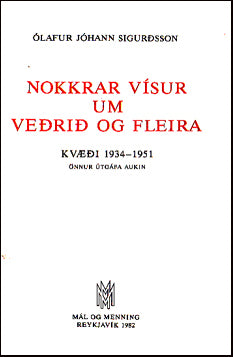 Nokkrar vísur um veðrið og fleira # 36850