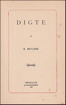 Digte af D. Østlund # 37013