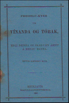 Fræðslu-kver um vínanda og tóbak # 37063