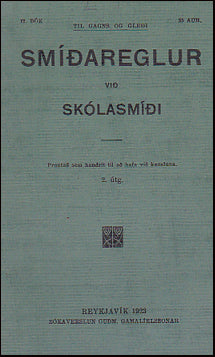 Smíðareglur við skólasmíði # 63240