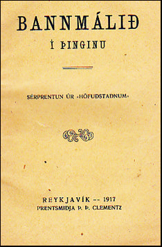 Bannmálið í þinginu # 37296