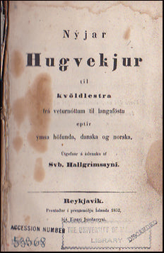 Nýjar hugvekjur til kvöldlestra frá veturnóttum til langaföstu # 83051