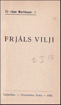 Frjáls vilji # 37380
