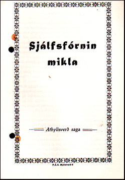 Sjálfsfórnin mikla # 37386