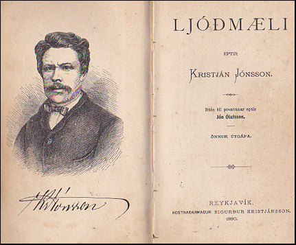 Ljóðmæli eptir Kristján Jónsson # 86196