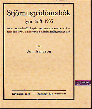 Stjörnuspádómabók fyrir árið 1935 # 37653