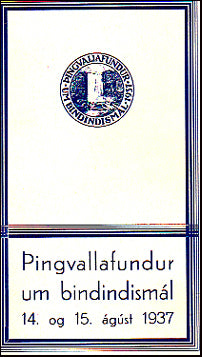 Þingvallafundur um bindindismál # 37654