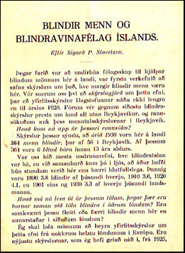 Blindir menn og Blindravinafélag Íslands # 37664