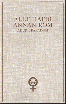 Allt hafði annan róm áður í páfadóm # 74992