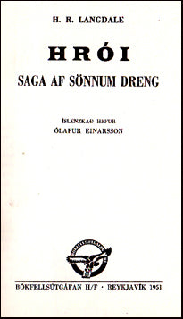 Hrói. Saga af sönnum dreng # 38042