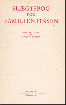 Slægtsbog for familien Finsen # 38232