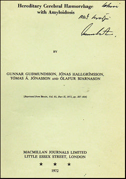 Hereditary Cerebral Hæmorrhage # 38445