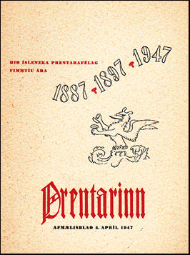 Prentarinn afmælisblað # 38458