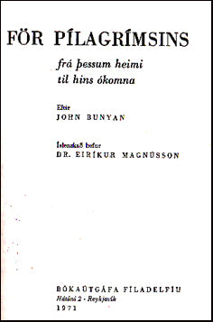 För pílagrímsins frá þessum heimi til hins ókomna # 63747