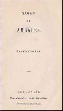 Sagan af Ambales # 59844