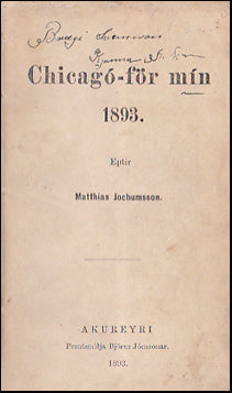 Chicagó-för mín 1893 # 39045