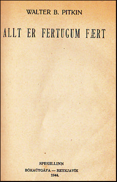 Allt er fertugum fært # 39127