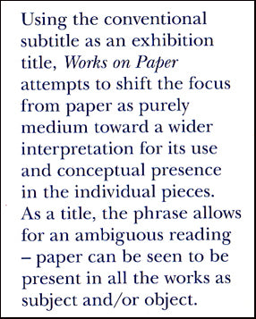 Works on paper # 39189