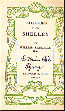 Selections from Shelley # 39458