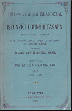 Íslenzkt fornbréfasafn. XI. # 39592