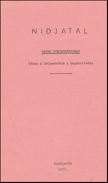 Niðjatal Gríms Steinólfssonar # 39614