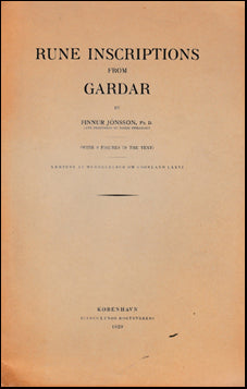 Rune Incriptions from Gardar # 40028