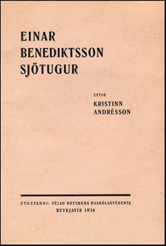 Einar Benediktsson sjötugur # 40572