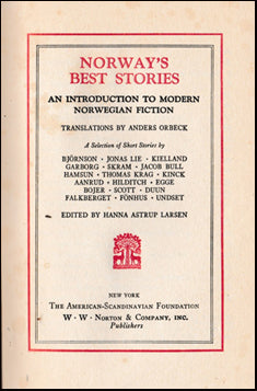 Norway´s Best Stories # 40698
