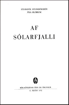 Af Sólarfjalli # 40797