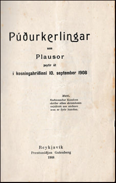 Púðurkerlingar # 40899