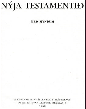 Nýja testamentið. Með myndum # 61164