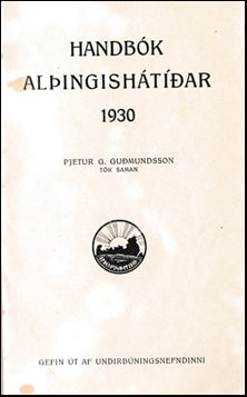 Handbók Alþigishátíðar 1930 # 84582