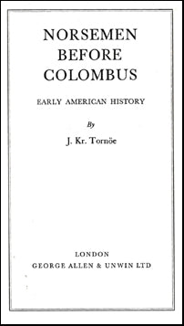 Norsemen before Columbus # 41868