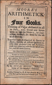 Moore s Arithmetick in Four Books # 41973