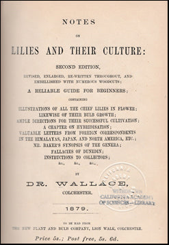 Notes on Lilies and their Culture # 42002
