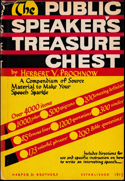 The Public Speaker´s Treasure Chest # 42051