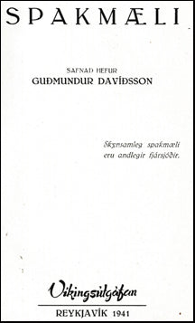 Spakmæli # 79834