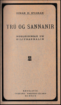 Trú og sannanir # 52531